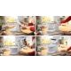 5. Bosch ErgoMixx MFQ37490 Mixer with Bowl (750W; White)