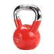 36. Kettlebell cast iron knurled handle HMS KTC10 RED