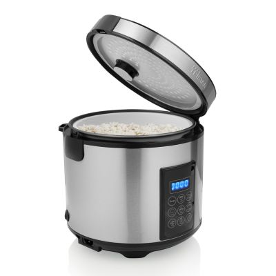 6. Tristar RK-6138 Digital Rice Cooker and Steamer 900 W 2.2 L Number of Programs 7 Gray
