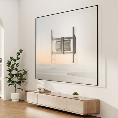17. MACLEAN TV MOUNT / HANGER, MAX. VESA 600X400, 37-90", MAX. LOAD 65KG, BLACK MC-881 N