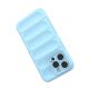6. Magic Shield Case for iPhone 13 Pro flexible armored cover light blue