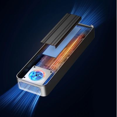 4. Orico OUM2-G20 M.2 NVME USB-C 3.2 20Gb/s Disk Drive - Silver