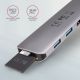 3. Axagon HMC-5 Docking Station Wired USB 3.2 Gen 1 (3.1 Gen 1) Type-C Gray