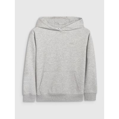 6. Boy's sweatshirt with hood, open, 4F 4FJWMM00TSWSM1860-25M