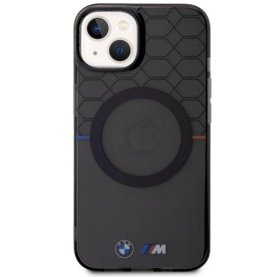 3. BMW Pattern MagSafe case for iPhone 14 Plus - gray