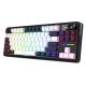 8. REDRAGON K746WB-RGB-PRO Keyboard USB + RF Wireless + Bluetooth Black