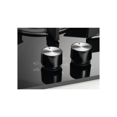 5. Electrolux EGC3322NVK Cooktop Black Built-in Gas 2 Zone(s)