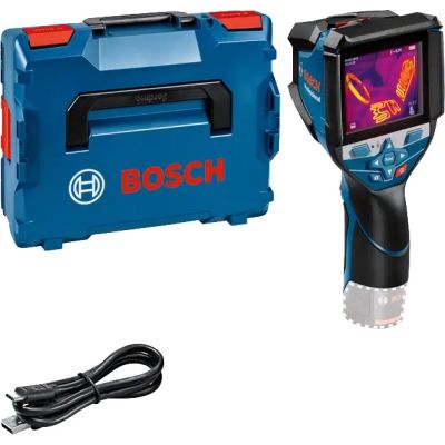 Bosch GTC 600 C Noise equivalent temperature difference (NETD) IR Black, Blue 256 x 192 px Built-in LCD display
