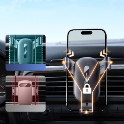 11. Joyroom JR-ZS392 gravity phone holder for air vent - black