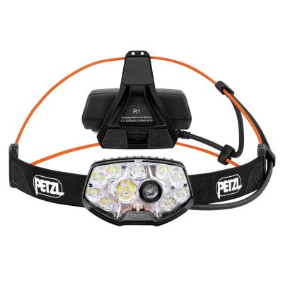 Petzl NAO RL LED Headlamp Black, Orange