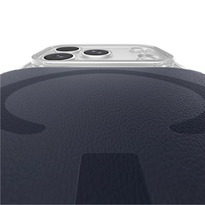 15. AmazingThing Titan Pro Lens Flip Set Case for iPhone 18 Pro Max with Wallet, MagSafe Compatible - Navy Blue