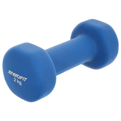 2. EB FIT neoprene dumbbell 2 kg blue 1029252