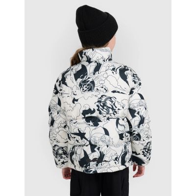 5. Girls' synthetic-filled down jacket 4F 4FJRAW25TDJAF0748-11A