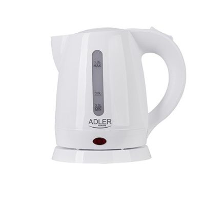 2. Electric kettle Adler AD 1272 (1600W 1l; white)