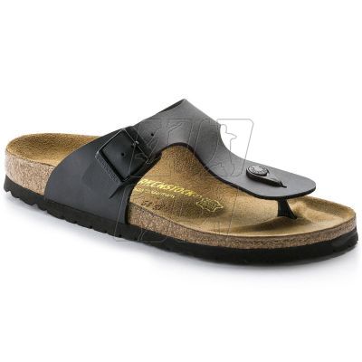 7. Birkenstock Ramses Birko-Flor Black women's flip-flops narrow (44793)