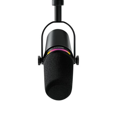 4. Shure MV7+-K - Voice-Over/Vocal Microphone with XLR/USB-C Connector Black