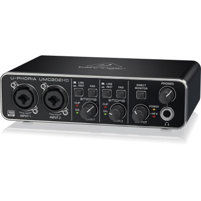9. Behringer UMC202HD - USB audio interface