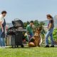 3. Gas grill Black+Decker BXOG12950E (3 burners x 3.6 kW + 1 side burner 2.1 kW)