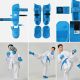 11. Karate WKF BLUE Shin and Foot Protectors | MOOTO