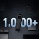 8. Powerbank Cuktech CKPB100PGLBL 150W 10000mAh USB-C USB-A - black