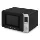 3. Smeg MOC02BLMEU Microwave Oven Black Combination Microwave Oven Countertop 27 L 900 W