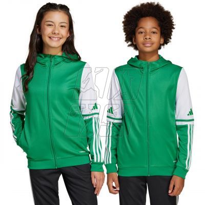 2. Adidas Squadra 25 Hoody Jr JP3163 sweatshirt