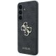2. Guess Embossed 4G Ring Classic Logo MagSafe Case for Samsung Galaxy S26 FE - Black