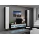 3. TV cabinet VIGO NEW '180' 30/180/40 black/white flat