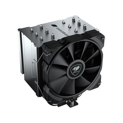 2. COUGAR CGR-FZAE85 Processor Radiator 12 cm Black 1 pc.