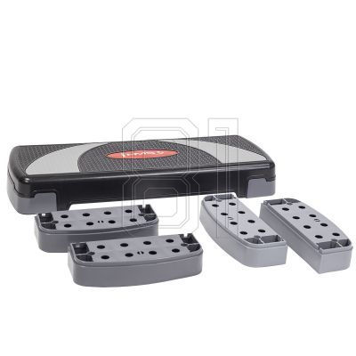 42. Step for aerobics HMS AS004 black / gray