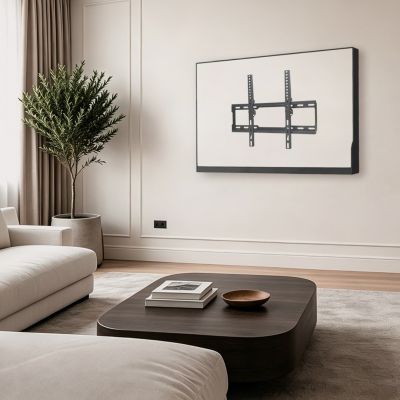 3. MACLEAN TV MOUNT / HANGER 32-75'' MACLEAN TV MOUNT / HANGER, MAX VESA 400X400, 32-75", UP TO 45KG, BLACK, TILT ADJUSTMENT