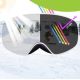2. Qunature Pink Children's skiing goggles (medium/large children's version)