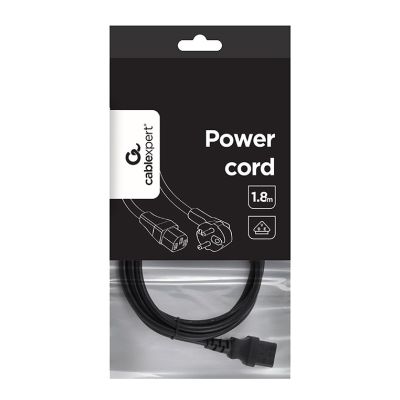 4. GEMBIRD PC-186-VDE cable (C13 / IEC C13 / IEC 320 C13 - Schuko; 1.8m; black)