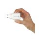 7. EVERACTIVE MAINS CHARGER WITH 1 X USB QUICK CHARGE 3.0 AND 1 X USB-C PD PPS 25 W, WHITE, SC-370Q