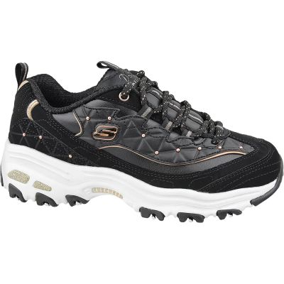 5. Skechers D'Lites W 13087-BKRG shoes