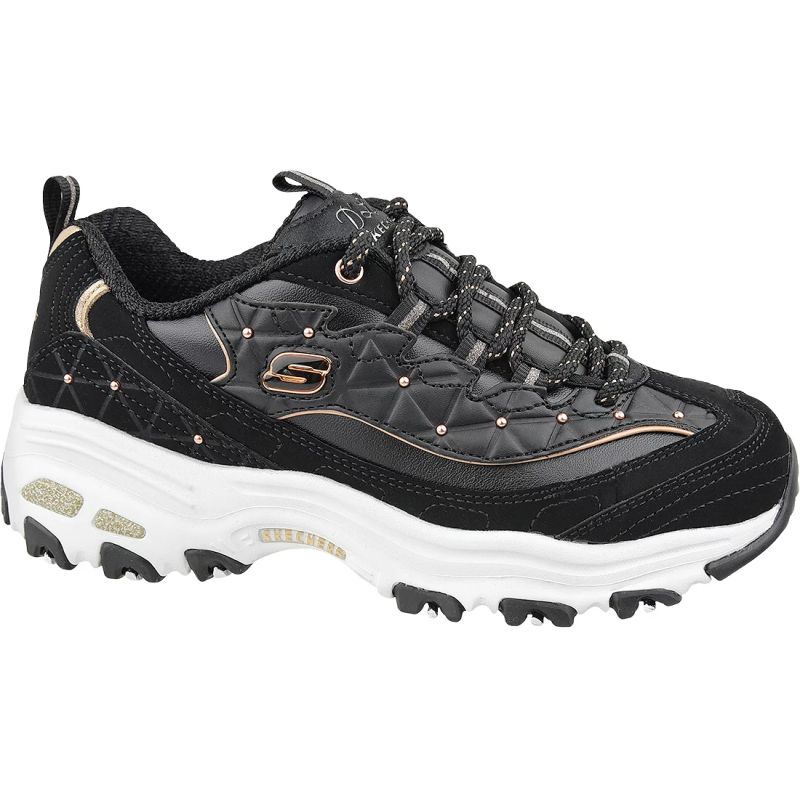 5. Skechers D'Lites W 13087-BKRG shoes
