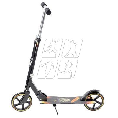 40. Nils Extreme HA205D BLACK PU 205MM scooter