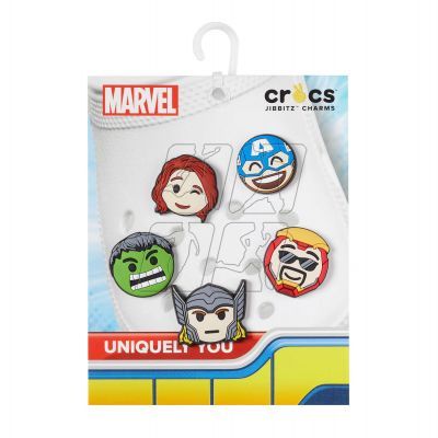 2. Crocs Jibbitz™ Marvel Avengers Emojis 5 Pack Pins 10010006