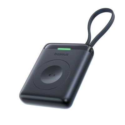 Baseus EnerFill FW11 5W Power Bank for Apple Watch with Built-in Cable - Black