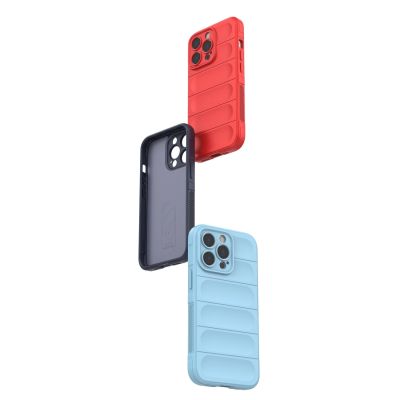 15. Magic Shield Case for iPhone 13 Pro flexible armored cover light blue