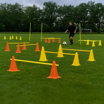 6. Crossbar pole 100cm ROD-100Y yellow