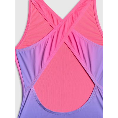 3. Girls' one-piece swimsuit 4F 4FJRSS26USWSF167-90A