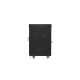 4. LANBERG FLOOR RACK CABINET 19" 15U 600X600 GLASS DOOR LCD BLACK FF01-6615-12BL (FLAT PACK)