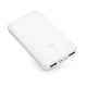 2. Powerbank Puro White 10000mAh 12W 2xUSB-A + USB-C - white