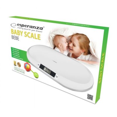 3. Esperanza BEBE EBS019 Digital Children's Scale (Electronic; white)