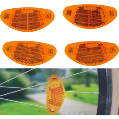 15. DUNLOP WHEEL SPOKE REFLECTORS 4 PCS