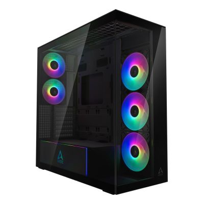 CASE MIDITOWER EATX case without power supply XTENDER Black ACPCC00018A ARCTIC