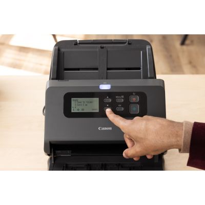 10. Canon imageFORMULA DR-M260 Document Scanner with Feeder, 600 x 600 DPI, A4, Black
