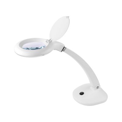2. Rebel 6W desk lamp with magnifying glass (30x2835SMD)