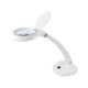 2. Rebel 6W desk lamp with magnifying glass (30x2835SMD)